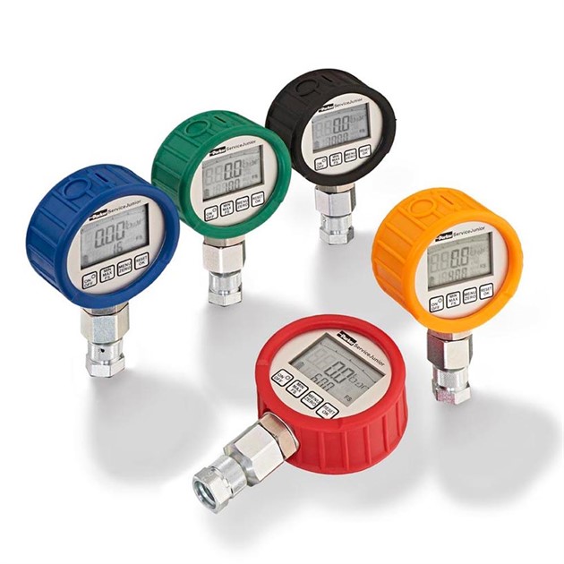 Digital manometer 1000 Bar Svart